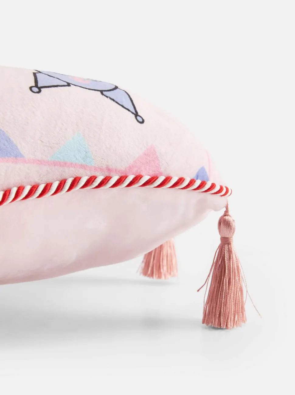 Poduszka z frędzlami i motywem Hello Kitty