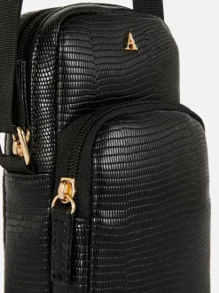 Pokrowiec na telefon ze sztucznej skóry