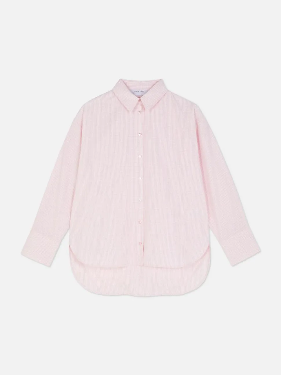 Popelinowa koszula z długim rękawem