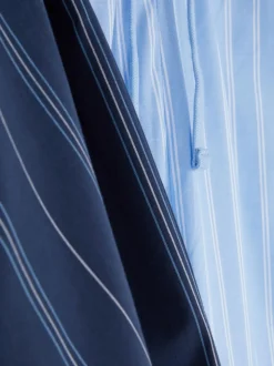 Popelinowe spodnie od piżamy w paski, 2 pary