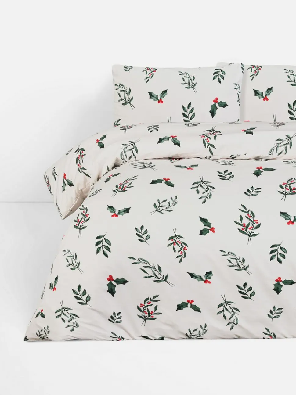 Poszwa na kołdrę dwuosobową z motywem jemioły