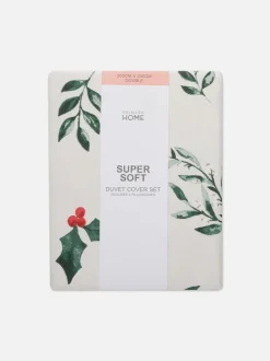 Poszwa na kołdrę dwuosobową z motywem jemioły