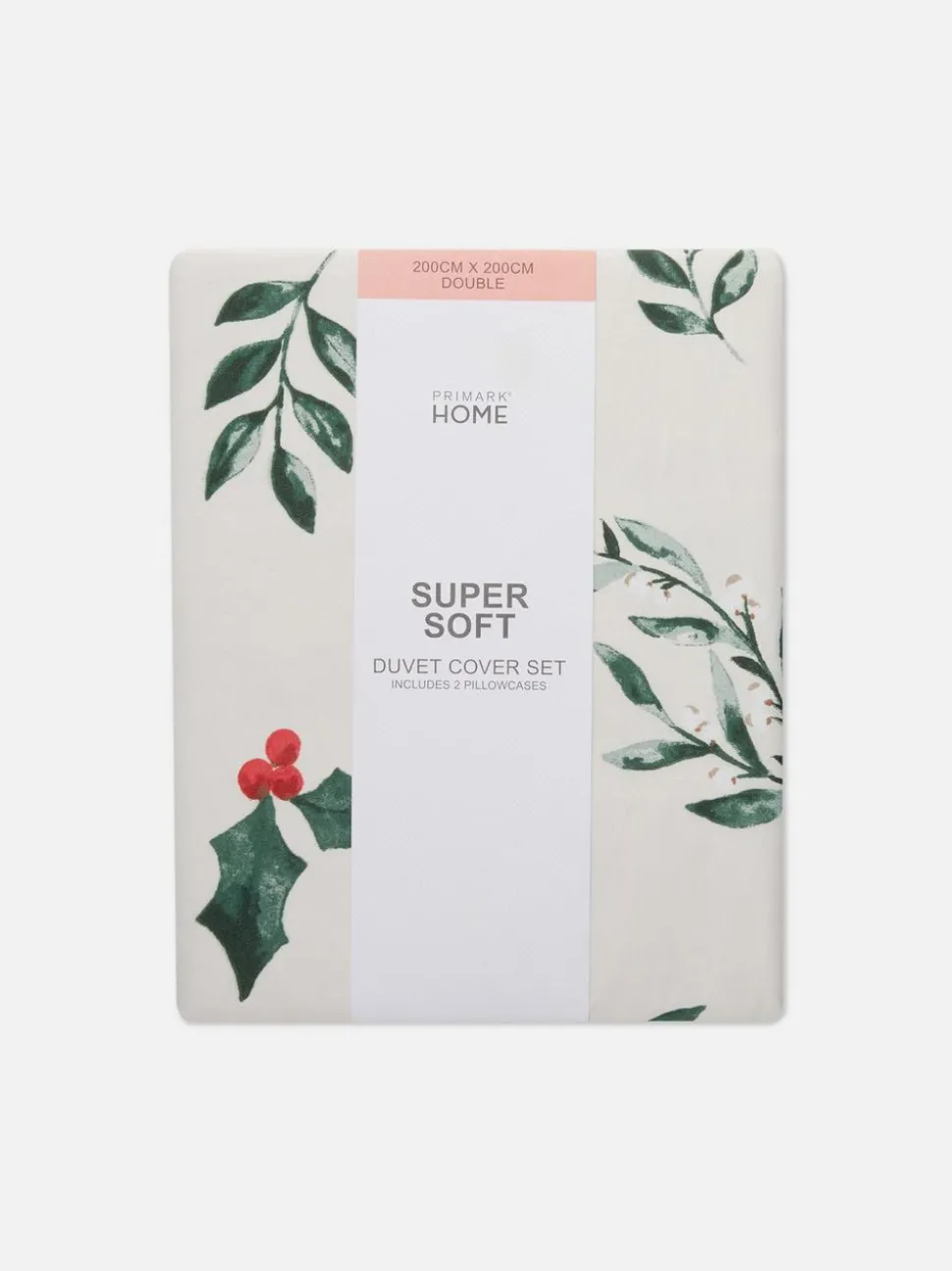 Poszwa na kołdrę dwuosobową z motywem jemioły