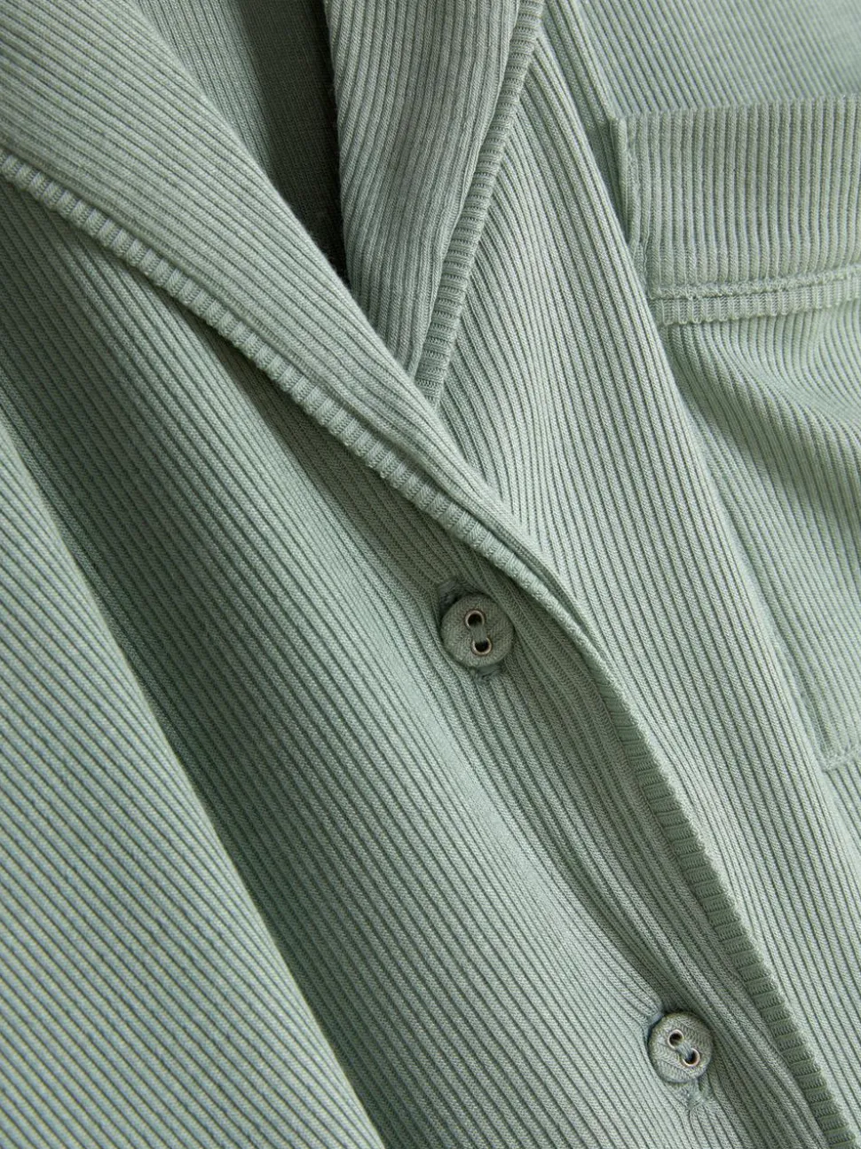 Prążkowana koszula piżamowa