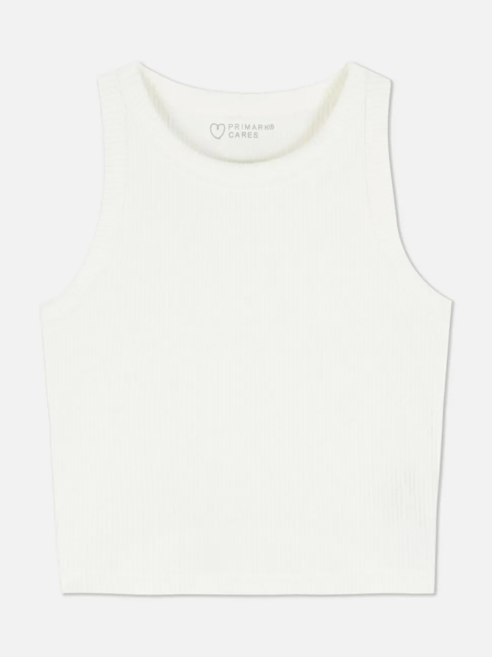 Prążkowana koszulka bez rękawów