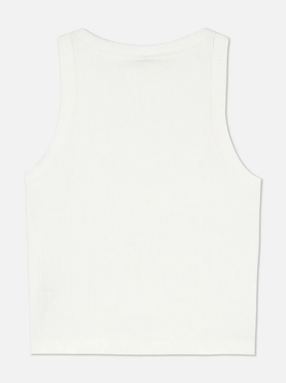 Prążkowana koszulka bez rękawów