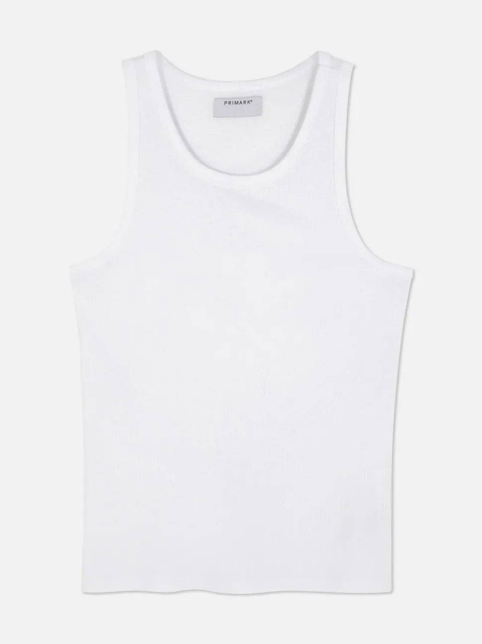 Prążkowana koszulka bez rękawów