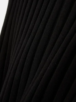 Prążkowana koszulka polo bez rękawów