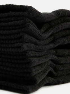 Prążkowane skarpety do kostki, 5 par