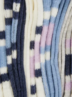 Prążkowane skarpety sportowe, 5 par