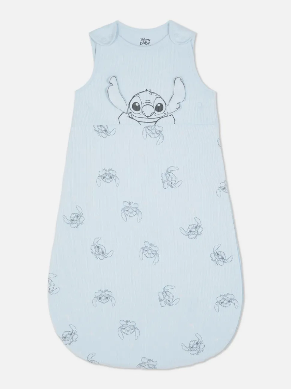 Prążkowany śpiworek z motywem Sticha Disneya