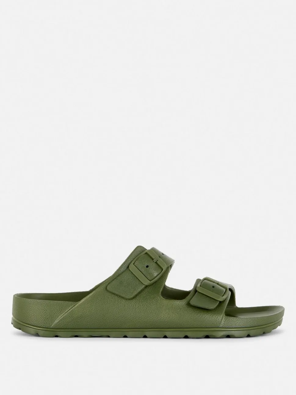 Profilowane sandały z podwójnym paskiem