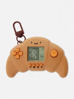 Przenośna konsola do gier wideo w kształcie rogalika