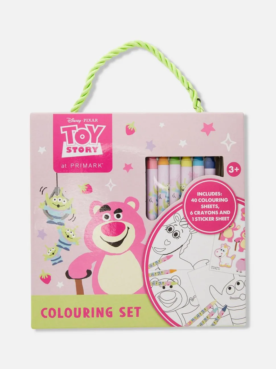 Przenośny zestaw do kolorowania z motywem Toy Story