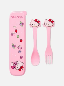 Przenośny zestaw sztućców Hello Kitty