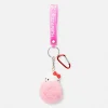Przywieszka do torby z futrzanym motywem Hello Kitty