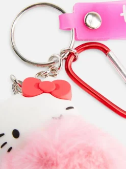 Przywieszka do torby z futrzanym motywem Hello Kitty