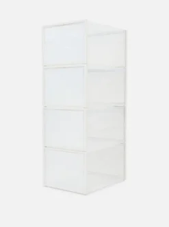 Pudełka na buty do układania jedne na drugich, 4 szt.