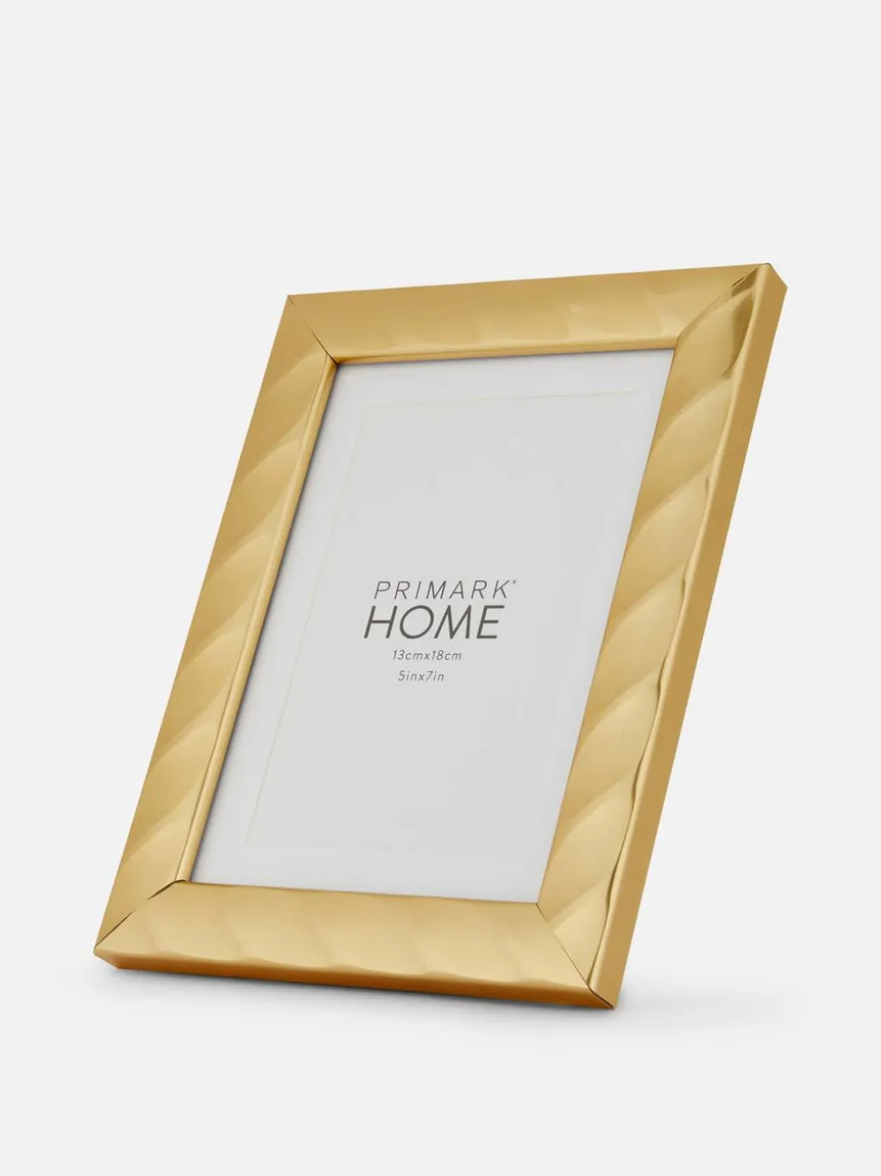 Ramka na zdjęcia 13 x 18 cm w kolorze złotym