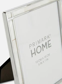 Ramka na zdjęcie z perełkami 13 x 18 cm