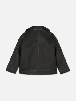 Ramoneska ze sztucznej skóry