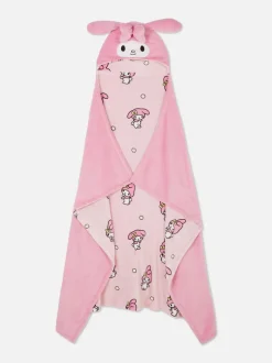 Ręcznik z kapturem i motywem My Melody z Hello Kitty
