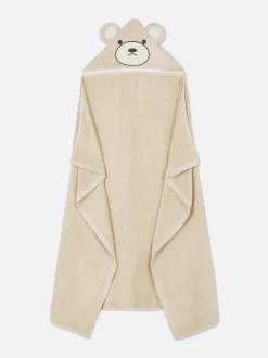 Ręcznik z kapturem z motywem misia