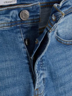 Rozciągliwe jeansy o prostym kroju