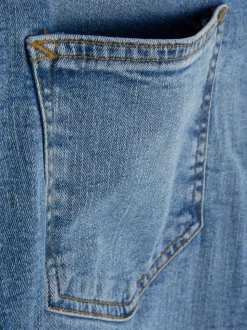 Rozciągliwe jeansy o prostym kroju