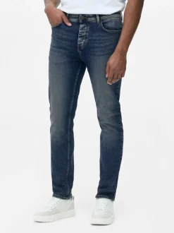 Rozciągliwe jeansy z wąskimi nogawkami