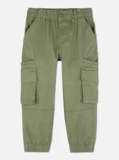 Rozciągliwe spodnie bojówki