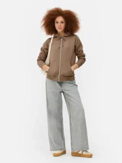 Rozpinana bluza z kapturem