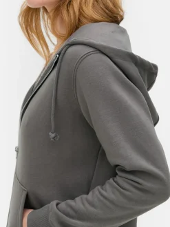 Rozpinana bluza z kapturem