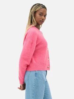 Rozpinany sweter z guzikami