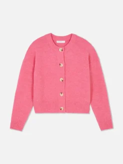 Rozpinany sweter z guzikami