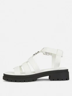 Sandały rybackie na grubej podeszwie