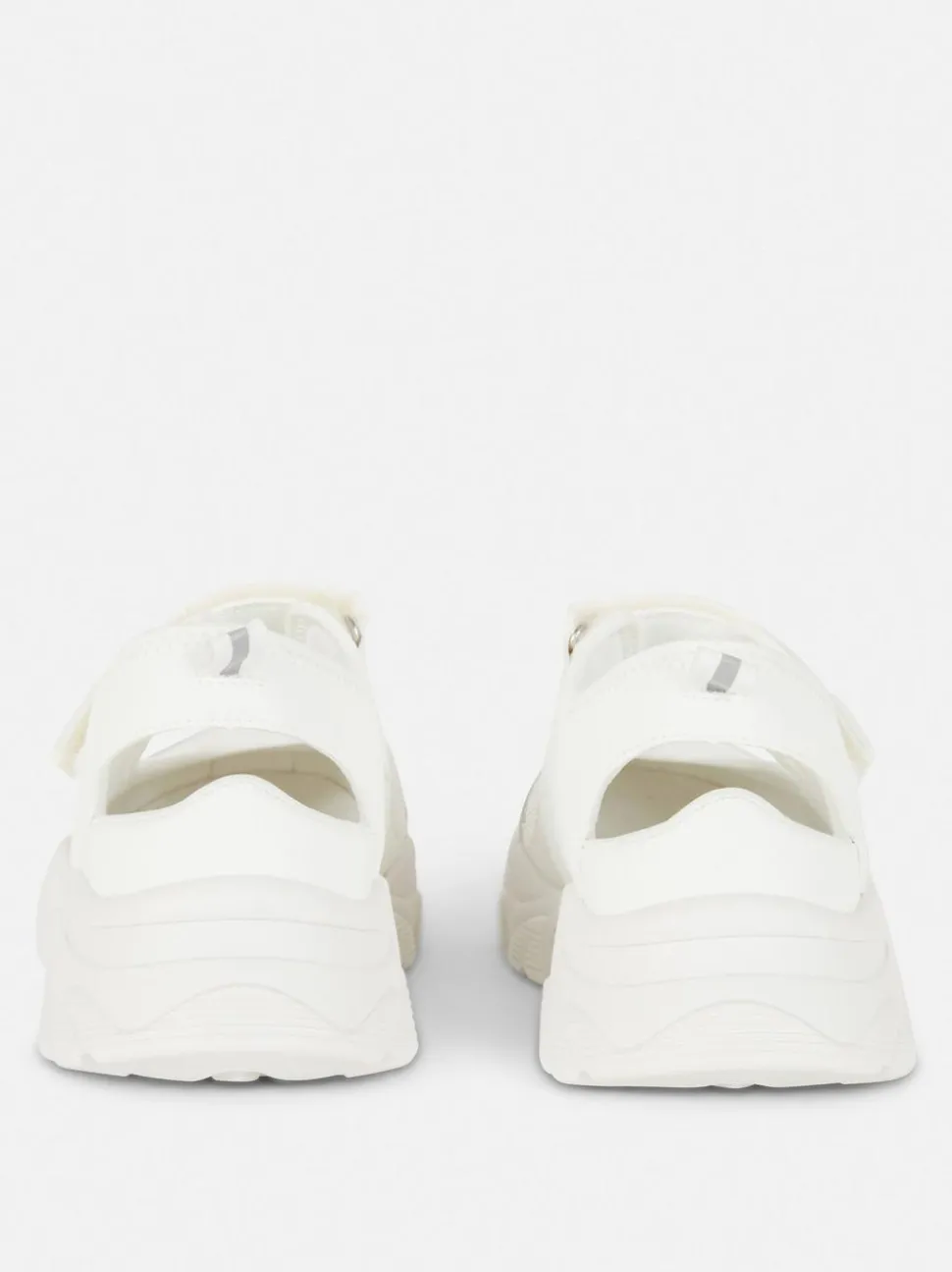 Sandały typu Mary Jane na płaskiej platformie