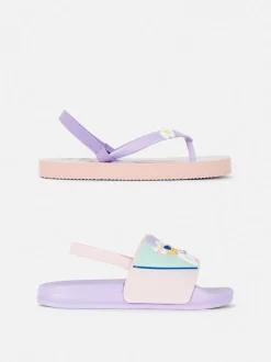 Sandały z motywem Disneya, 2 pary