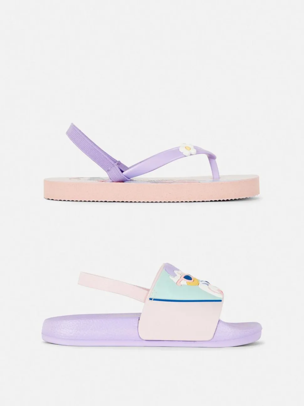 Sandały z motywem Disneya, 2 pary