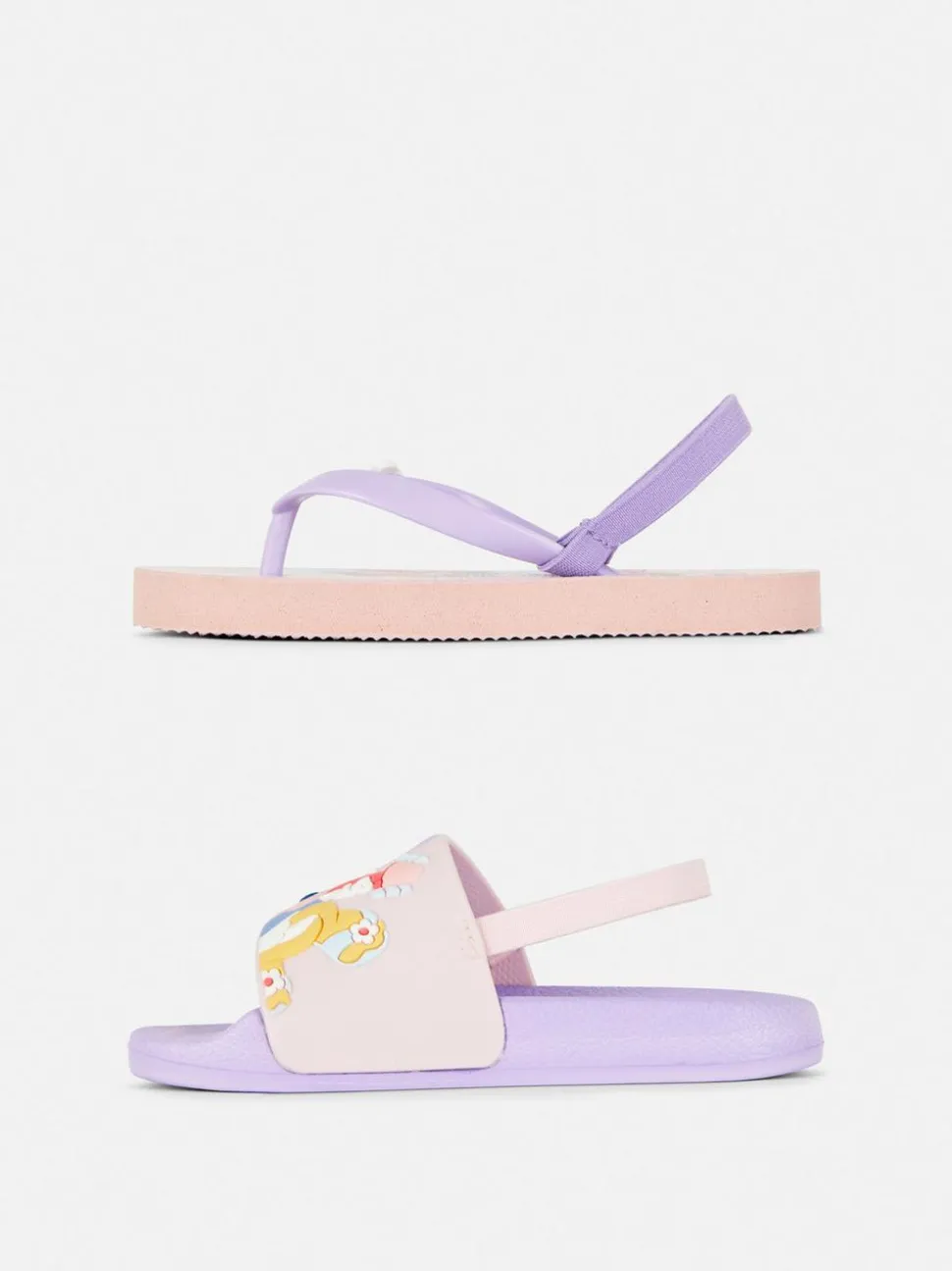 Sandały z motywem Disneya, 2 pary