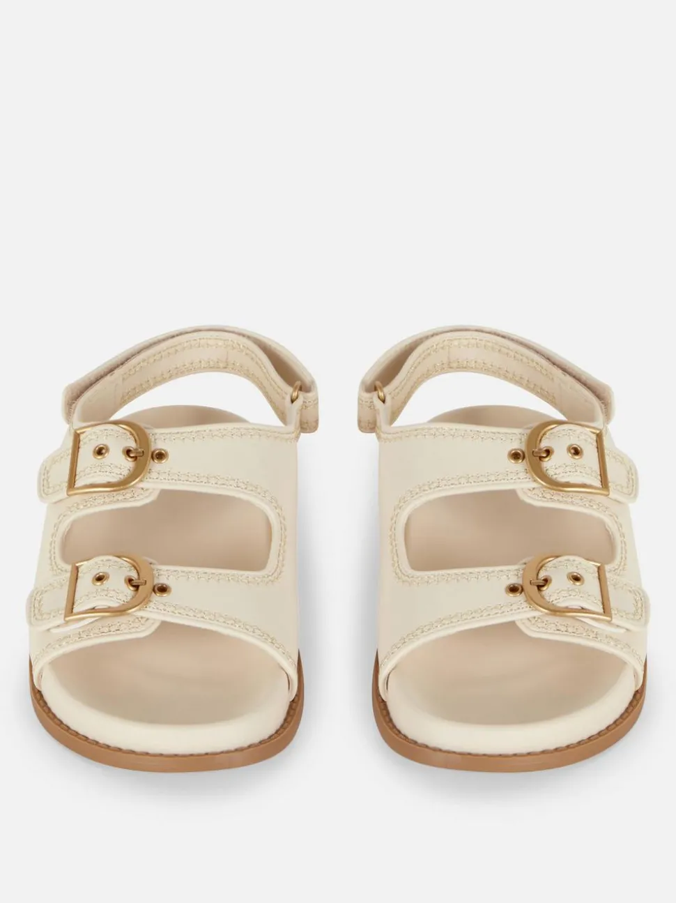 Sandały z podwójnym paskiem Paula Echevarría