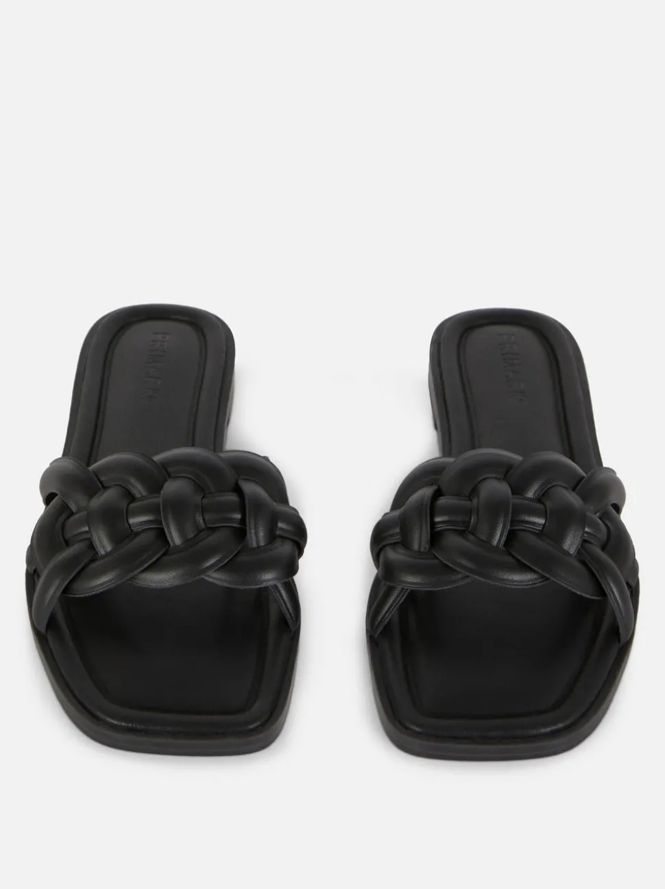 Sandały z tkanym paskiem