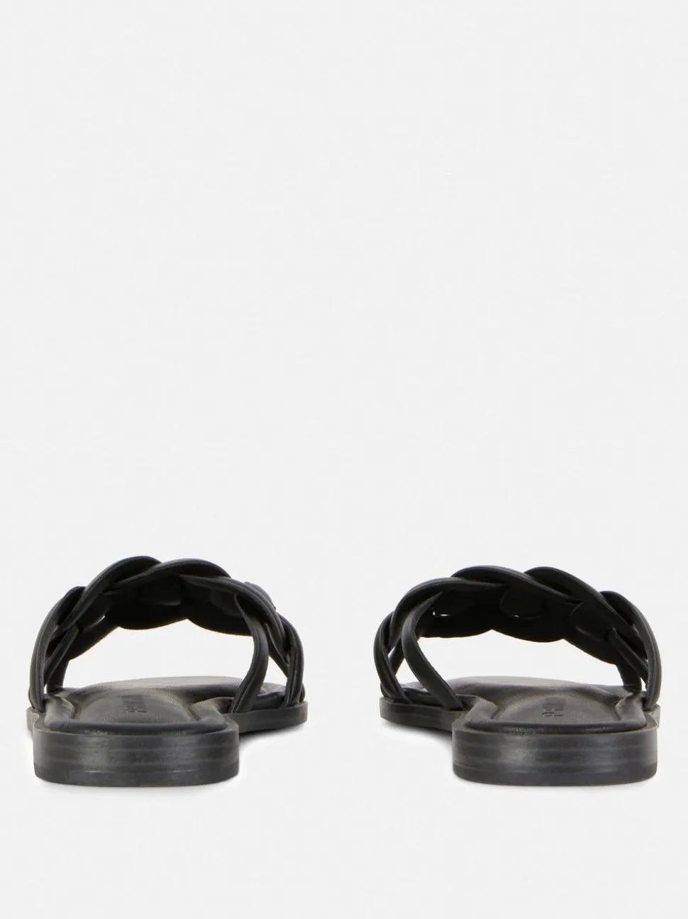 Sandały z tkanym paskiem