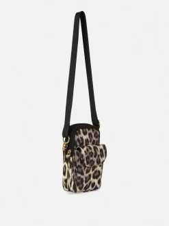 Saszetka na telefon na długim pasku