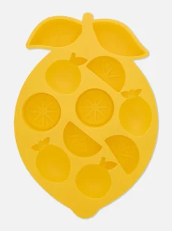 Silikonowa tacka na kostki lodu w kształcie owoców