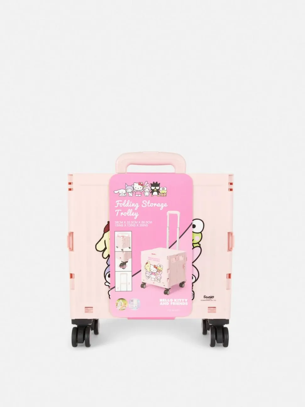 Składana skrzynka z motywem Hello Kitty i przyjaciół