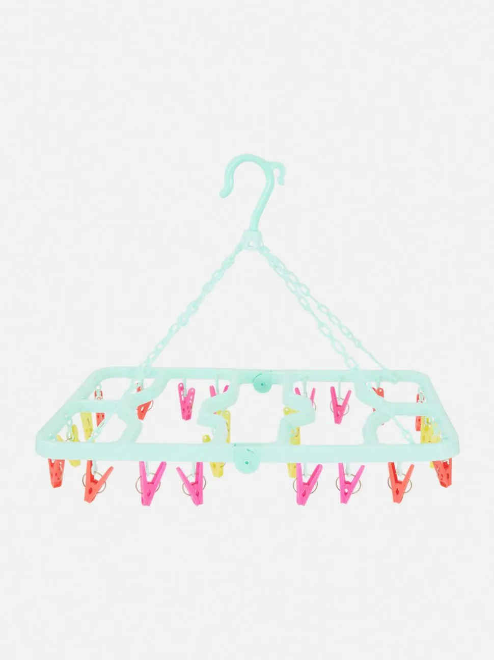 Składana suszarka z 24 klamerkami