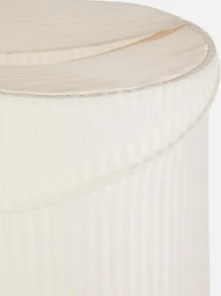 Składany kosz na pranie w paski