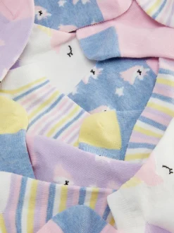 Skarpety do butów sportowych z jednorożcem, 7 par