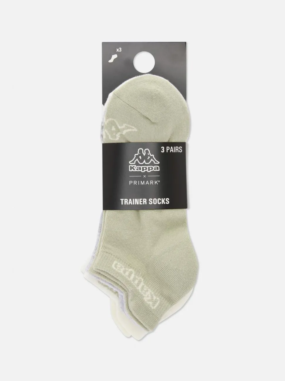 Skarpety do butów sportowych Kappa x Primark, 3 pary